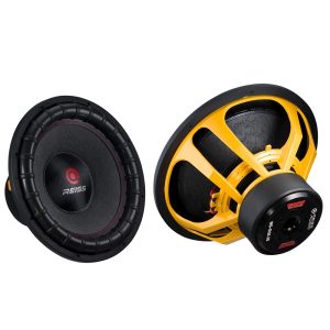 Subwoofer auto Reiss Audio RS-SQL 18, 450mm, DVC 2 / 4 Ohm, 1500W RMS